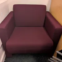 Armchair - Burgundy