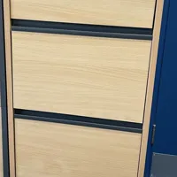 4-Drawer Wooden Filing Cabinet