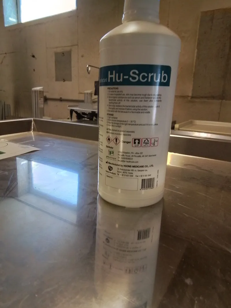 Hand Disinfectant & Antimicrobial Hand Scrub Bundle