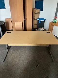Wooden desk