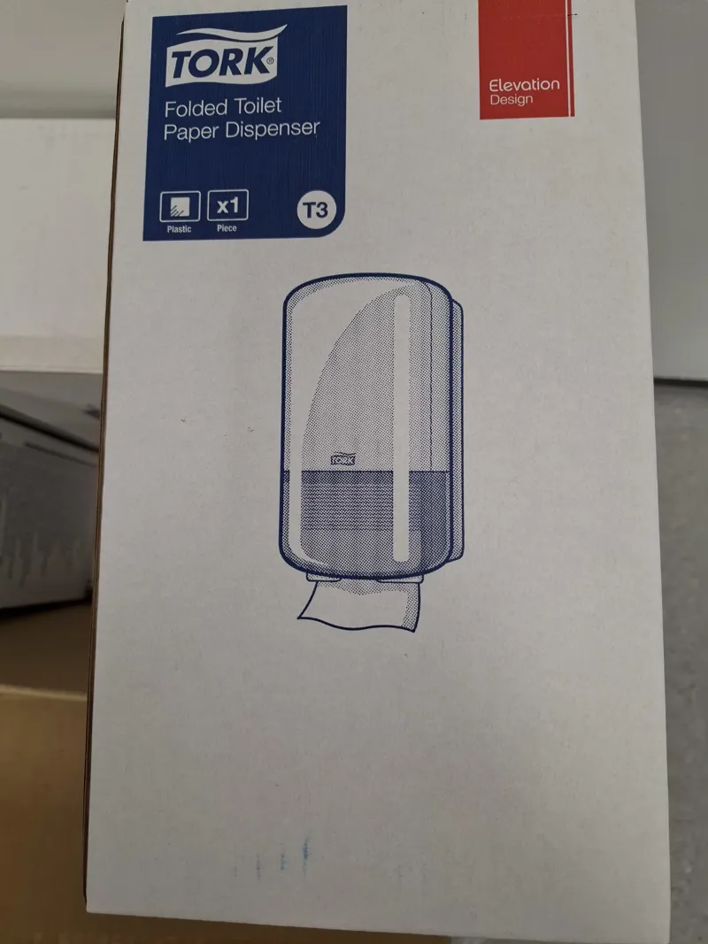 Tork Folded Toilet Paper Dispenser - Plastic T3