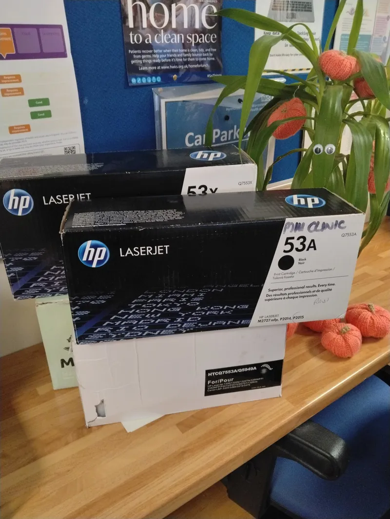 HP LaserJet 53A Black Toner Cartridge (Q7553A)