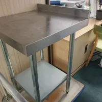Stainless Steel Prep/Work Table with Undershelf