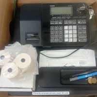 Casio SE-S1000 Electronic Cash Register with Accessories