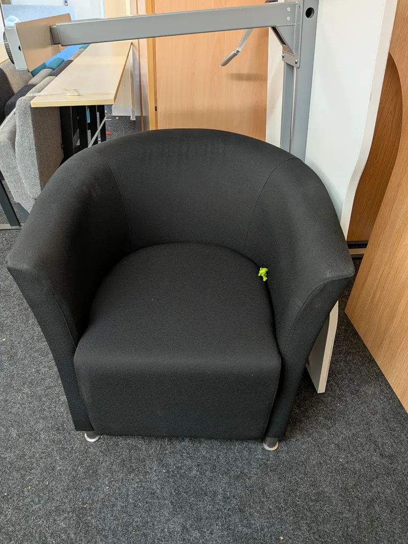 Tub Chair - Black