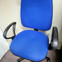 Standard Blue Fabric Office Chair