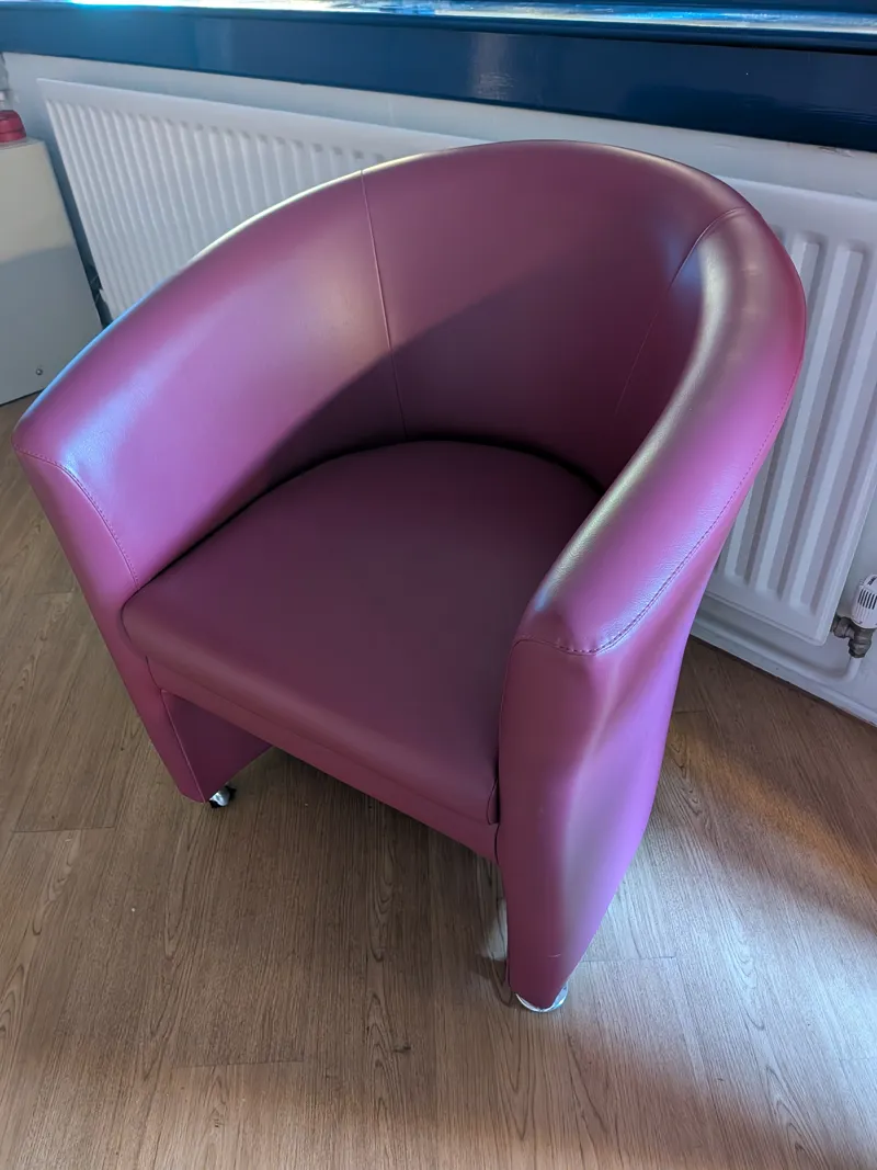 Tub Chair - Pink