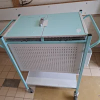 Lockable Medical Notes Trolley