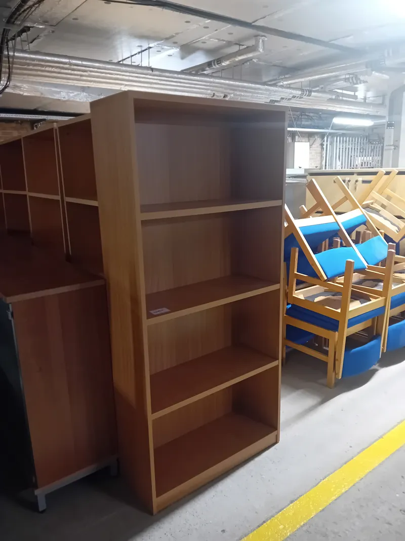 Wooden Storage Shelving Unit with 5 Shelves