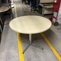 Round Café/Meeting Table with Chrome Base